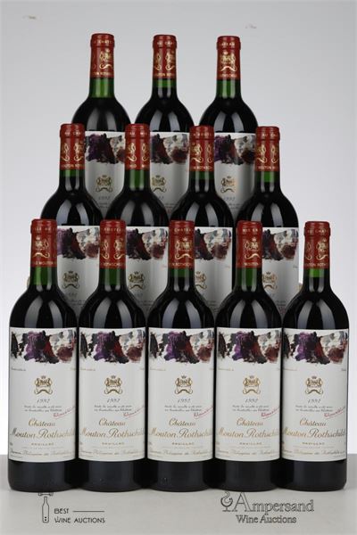 MOUTON ROTHSCHILD 1992 - Mc - 12 Bottles - Owc12