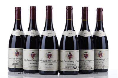 NUITS ST GEORGES LES DAMODES 2001 - Jayer Gilles - 6 Bottles