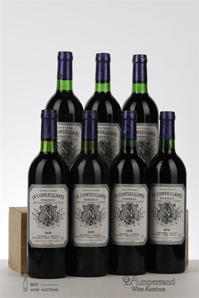 LA CONSEILLANTE 1978 - Mc - 7 Bottles