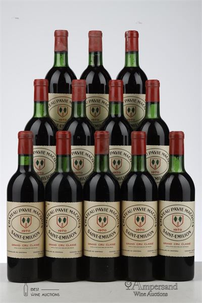 PAVIE MACQUIN 1970 - Mc - 12 Bottles