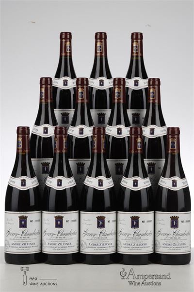 GEVREY CHAMBERTIN BEL AIR 2009 - Chateau Andre Ziltener - 12 Bottles