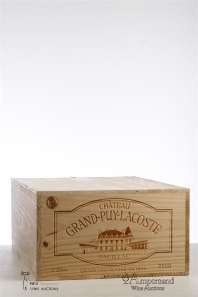 GRAND PUY LACOSTE 2009 - Mc - 12 Bottles - Owc 12