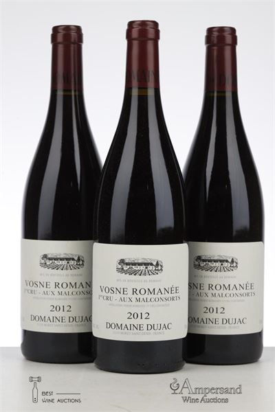VOSNE ROMANEE AUX MALCONSORTS 2012 - Dujac - 3 Bottles
