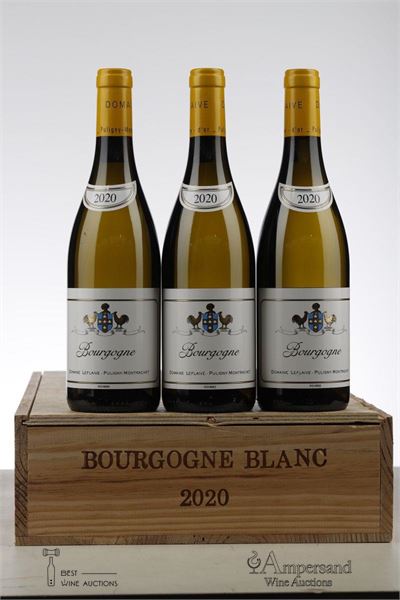 BOURGOGNE BLANC 2020 - Domaine Leflaive - 3 Bottles - Owc 6