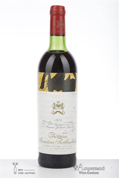 MOUTON ROTHSCHILD 1974 - Mc - 1 Bottle