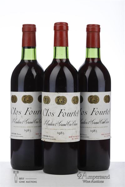 CLOS FOURTET 1983 - Mc - 3 Bottles