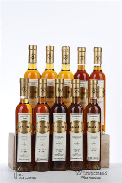 KRACHER TROCKENBEERENAUSLESE KOLLEKTION BOX 2000 - Alois Kracher 1 of 320 boxes - 10 x 0,375Ltr - Owc 10