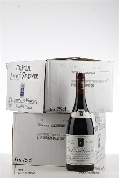 CLOS VOUGEOT 2010 - Chateau Andre Ziltener - 12 Bottles - Oc 6
