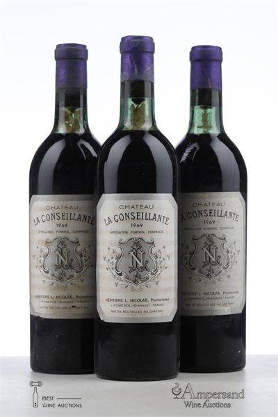 LA CONSEILLANTE 1969 - Mc - 3 Bottles