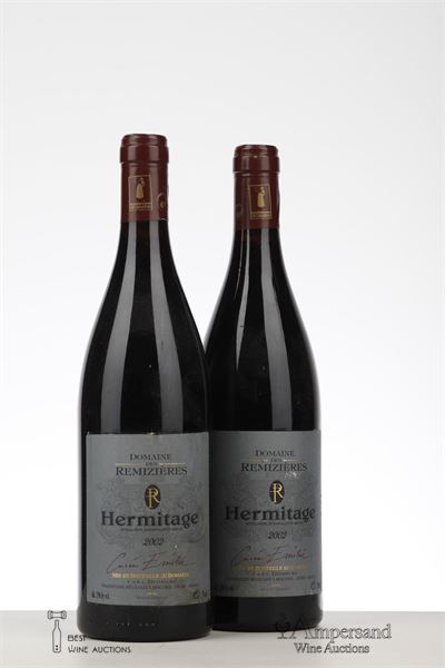 HERMITAGE ROUGE CUVEE EMILIE 2002 - Domaine des Remizieres - 2 Bottles