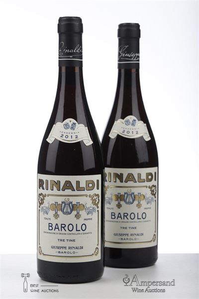 BAROLO TRE TINE 2012 - Giuseppe Rinaldi - 2 Bottles