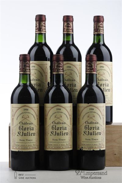 GLORIA 1986 - Mc - 6 Bottles