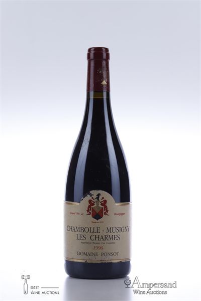 CHAMBOLLE MUSIGNY LES CHARMES 1996 - Ponsot - 1 Bottle