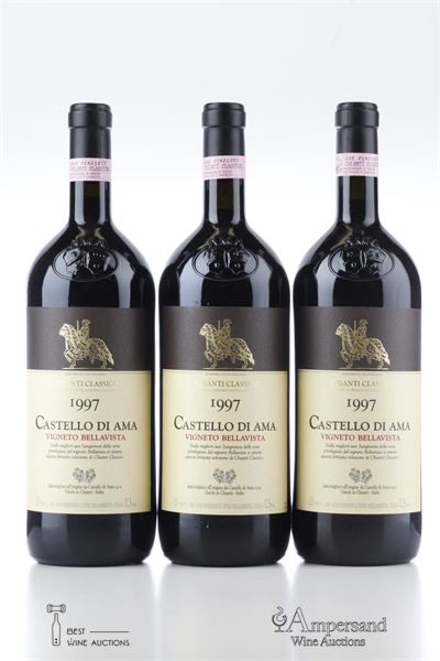 CHIANTI CLASSICO VIGNETO BELLAVISTA 1997 - Castello Di Ama - 3 Magnums - Owc 3