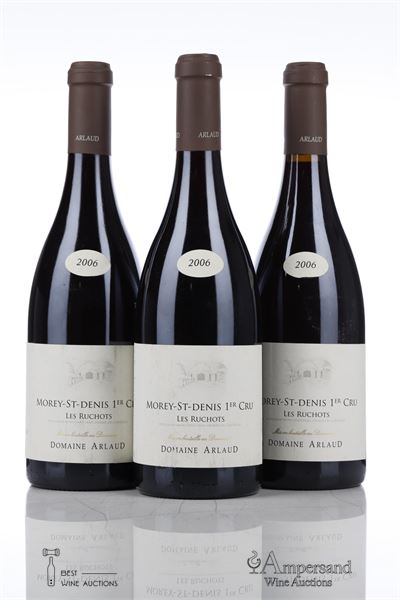 MOREY ST DENIS LES RUCHOTS 2006 - Domaine Arlaud - 3 Bottles