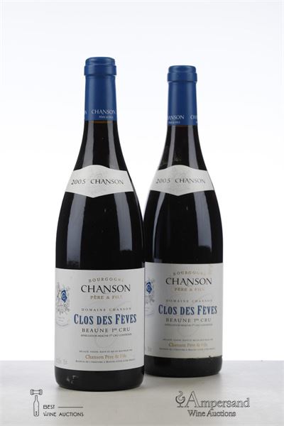 BEAUNE CLOS DES FEVES 2005 - Chanson - 2 Bottles