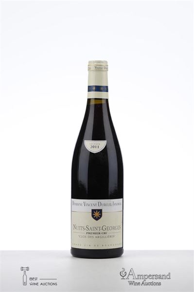 NUITS ST GEORGES CLOS DES ARGILLIERES 2011 - Dureuil Janthial - 1 Bottle