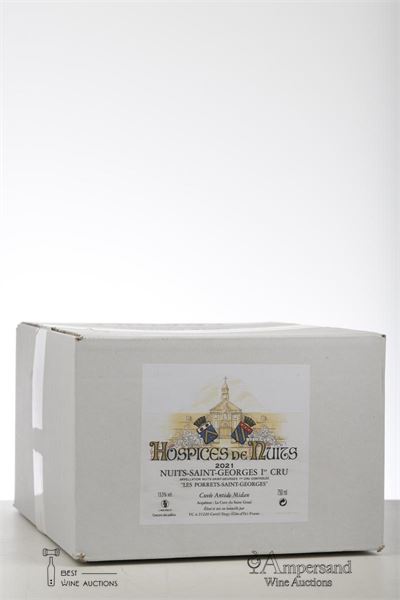 HOSPICES DE NUITS NUITS ST GEORGES LES PORETS CUVEE ANTIDE MIDAN 2021 - Yves Chaley - 6 Bottles - Oc 6
