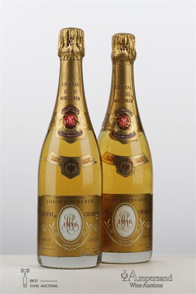 CRISTAL ROEDERER 1986 - Louis Roederer - 2 Bottles