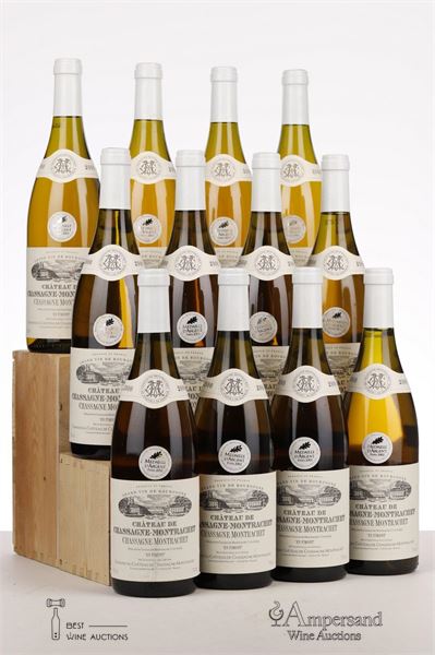 CHASSAGNE MONTRACHET BLANC EN PIMONT 2000 - Chateau de Chassagne Montrachet - Picard - 12 Bottles
