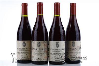CHAMBOLLE MUSIGNY 1997 - Comte de Vogue - 4 Bottles