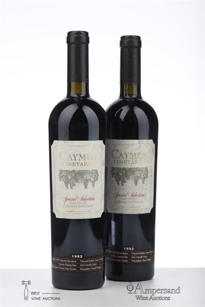 CAYMUS CABERNET SAUVIGNON SPECIAL SELECTION 1992 - Caymus - 2 Bottles