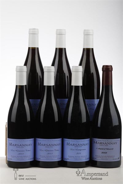 MARSANNAY ANCESTRALE 1*2005 + LES LONGEROIES 2*2014 + CLOS DU ROY 2*2014 +  LES GRASSES TETES 2*2015  - Sylvain Pataille - 7 Bottles