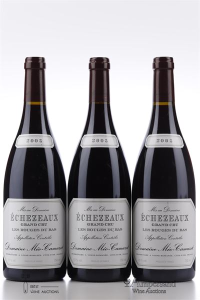 ECHEZEAUX LES ROUGES DU BAS 2005 - Meo Camuzet - 3 Bottles