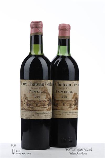 VIEUX CHATEAU CERTAN 1955 - Mc - 2 Bottles