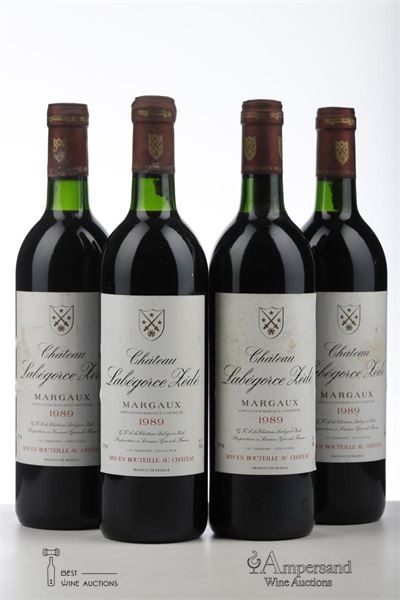 LABEGORCE ZEDE 1989 - Mc - 4 Bottles