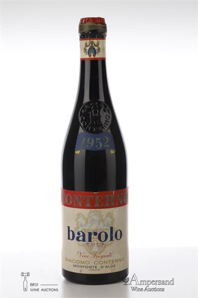 BAROLO RISERVA 1952 - Giacomo Conterno  - 1 Bottle
