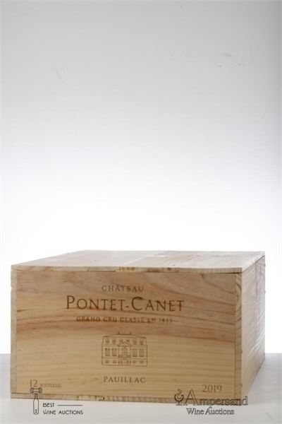 PONTET CANET 2019 - Mc - 12 Bottles - Owc 12