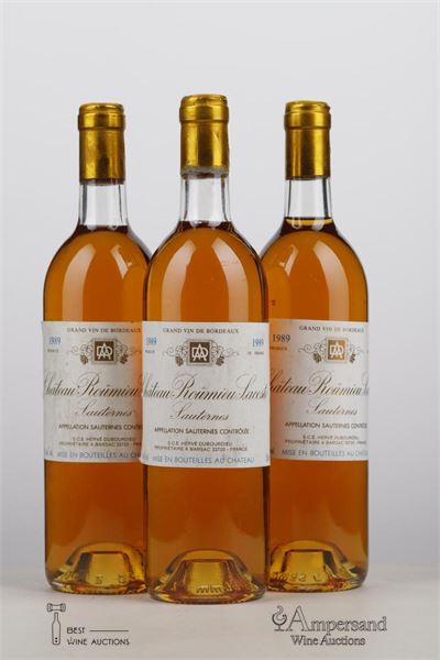 ROUMIEU LACOSTE 1989 - Mc - 3 Bottles