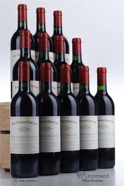 PETIT CHEVAL 1990 - 12 Bottles