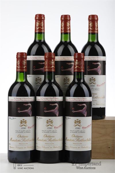 MOUTON ROTHSCHILD 1990 - Mc - 6 Bottles - Owc 6