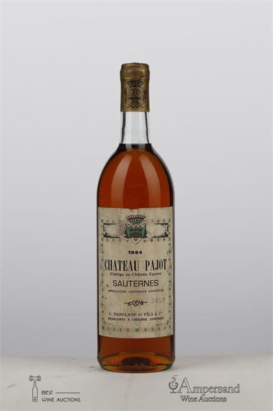 PAJOT 1964 - Neg. L. Danglade - 1 Bottle