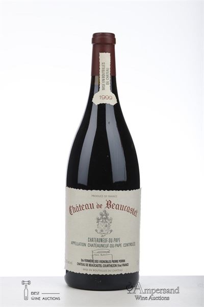 CHATEAUNEUF DU PAPE BEAUCASTEL 1999 - Beaucastel - 1 Magnum