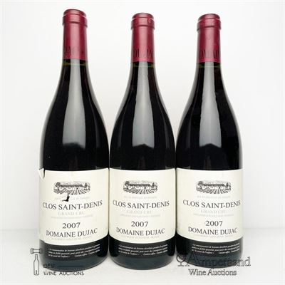 CLOS ST DENIS 2007 - Dujac - 3 Bottles
