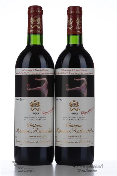 MOUTON ROTHSCHILD 1990 - 2 Bottles