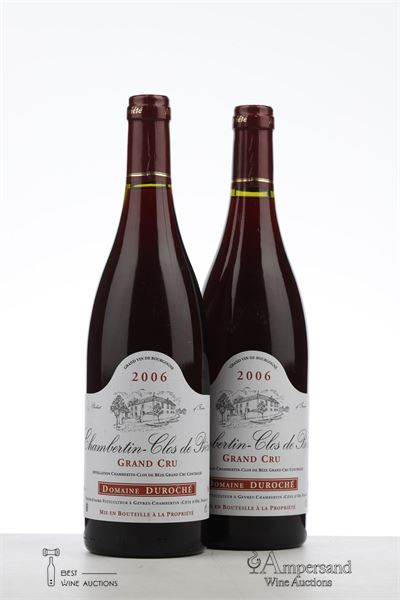 CHAMBERTIN CLOS DE BEZE 2006 - Duroche - 2 Bottles
