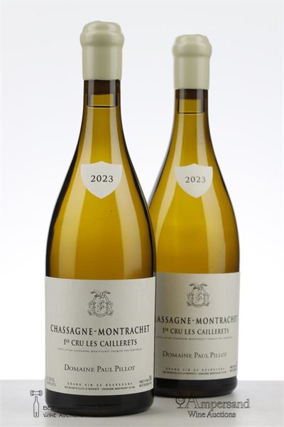CHASSAGNE MONTRACHET BLANC LES CAILLERETS 2023 - Paul Pillot - 2 Bottles