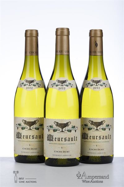 MEURSAULT 2022 - Coche Dury - 3 Bottles