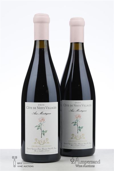 COTE DE NUITS VILLAGES AUX MONTAGNES 2023 - Charles Lachaux - 2 Bottles