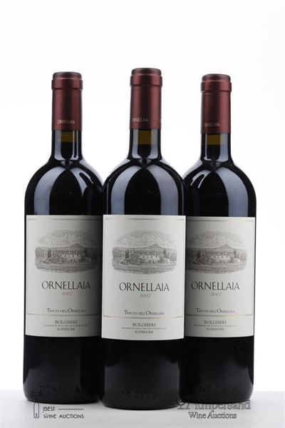 ORNELLAIA 2007 - Tenuta dell'Ornellaia - 3 Bottles