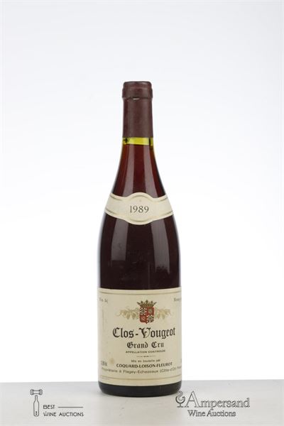 CLOS VOUGEOT 1989 - Coquard Loison Fleurot - 1 Bottle