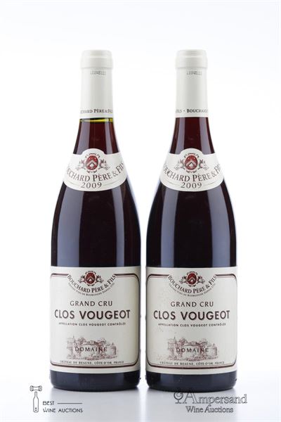 CLOS VOUGEOT 2009 - Bouchard - 2 Bottles