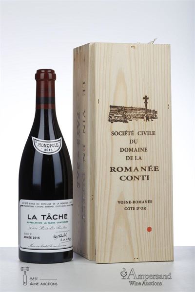 LA TACHE 2015 - Domaine de la Romanee Conti - 1 Bottle - Owc 1