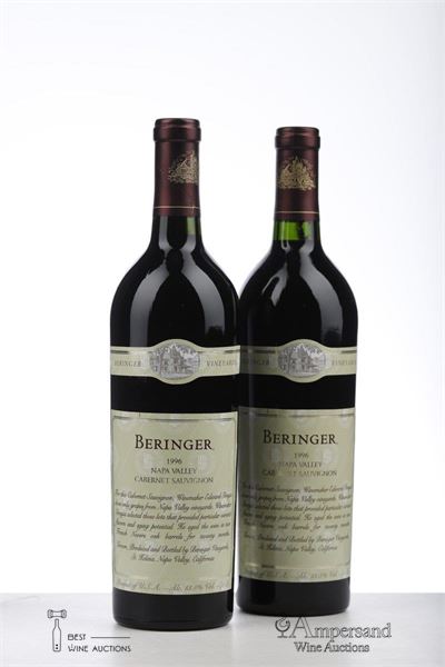 BERINGER CABERNET SAUVIGNON 1996 - Beringer - 2 Bottles