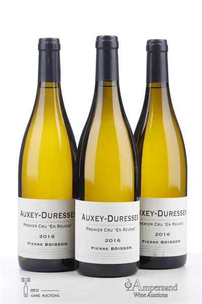 AUXEY DURESSES BLANC EN REUGNE 2016 - Pierre Boisson - 3 Bottles