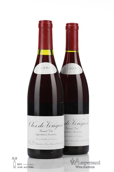 CLOS VOUGEOT 1999 - Leroy - 2 Bottles
